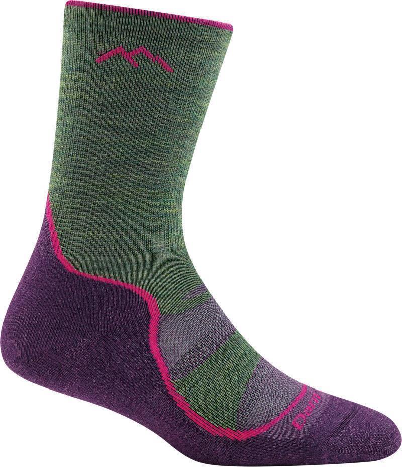 Light Hiker Micro Crew Lightweight w/ Cushion Socks - Womens - Image 3