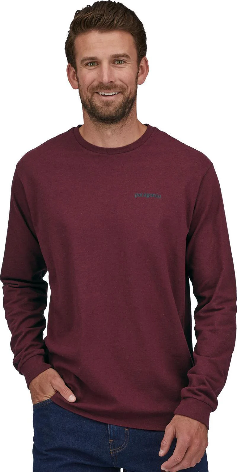 Line Logo Ridge Responsibili-Tee LS - Mens - Image 22
