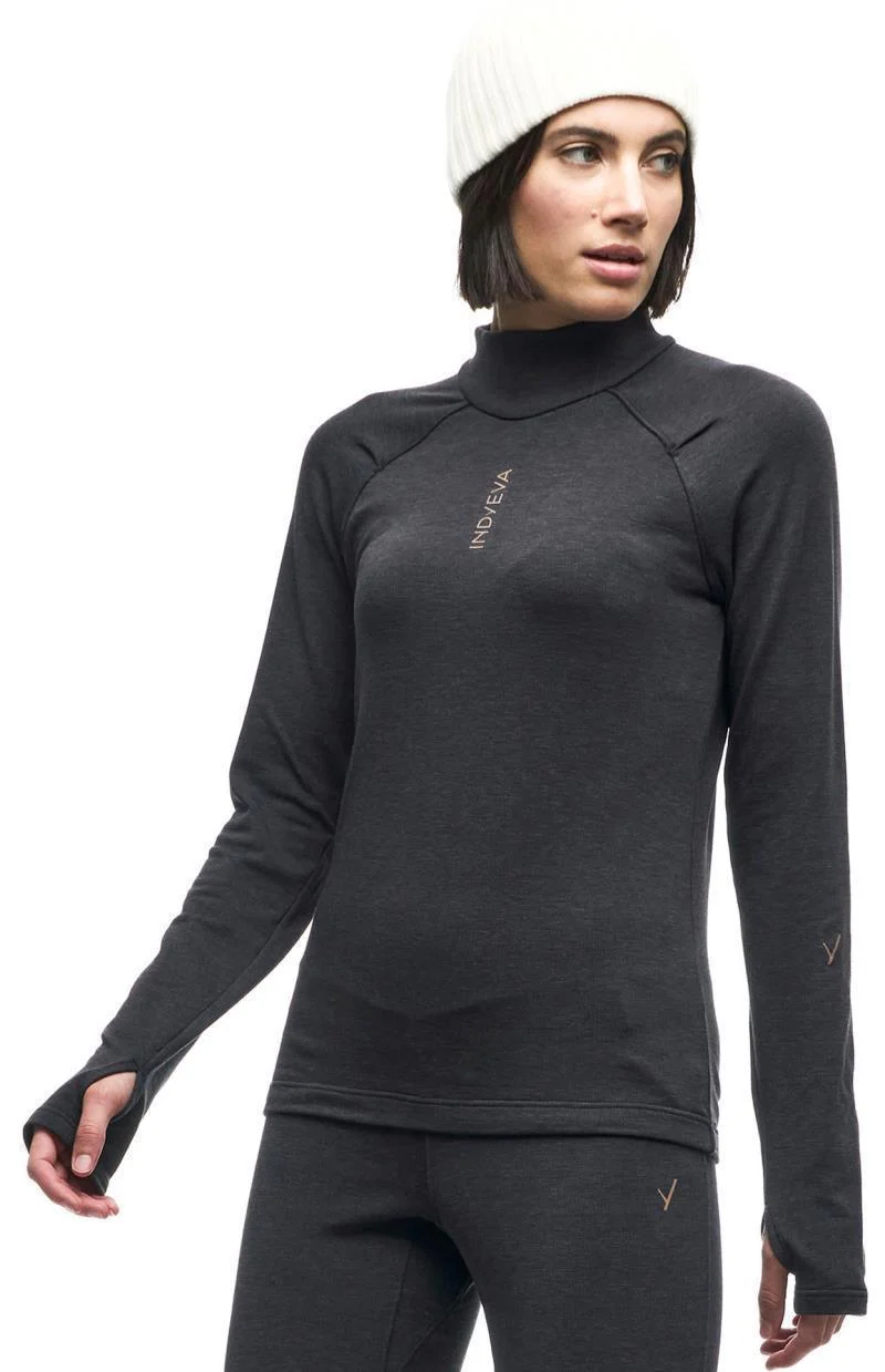 Livello Merino Wool LS Crew Neck Sweater - Womens - Image 2