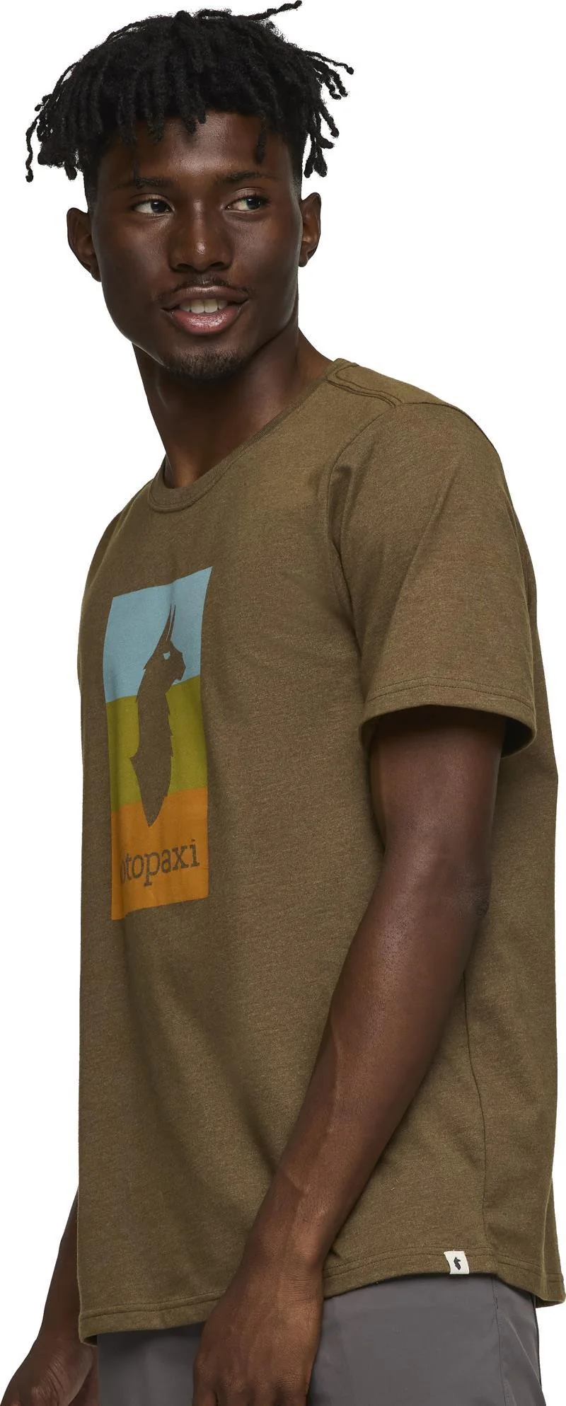 Llama Block T-Shirt - Mens - Image 4
