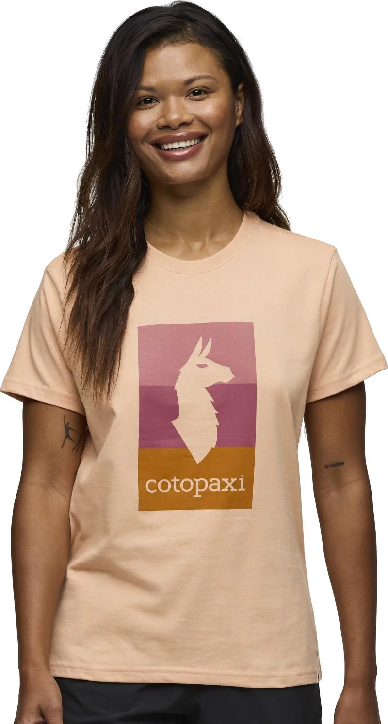 Llama Block T-Shirt - Womens - Image 3