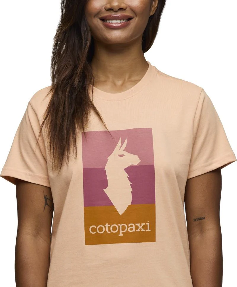 Llama Block T-Shirt - Womens - Image 6