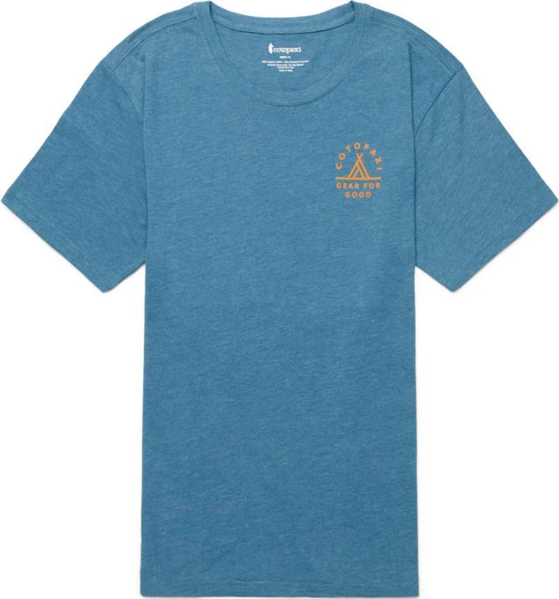 Llama Map Organic T-Shirt - Mens