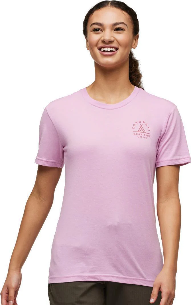 Llama Map Organic T-Shirt - Womens - Image 14