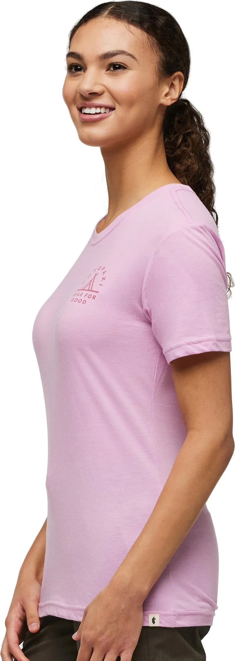 Llama Map Organic T-Shirt - Womens - Image 16