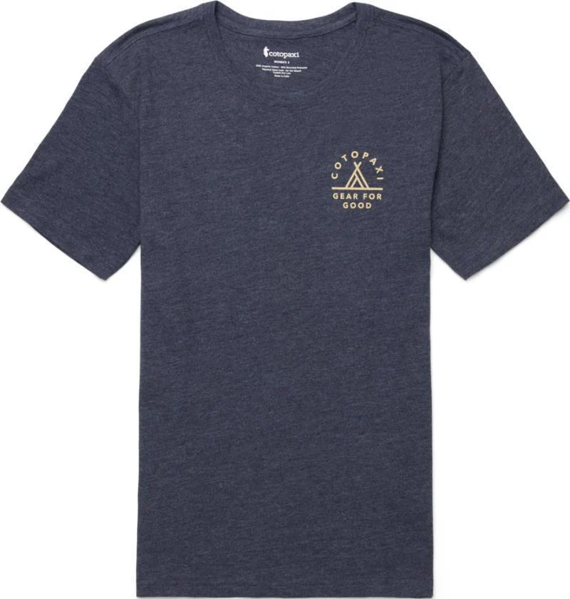 Llama Map Organic T-Shirt - Womens - Image 4