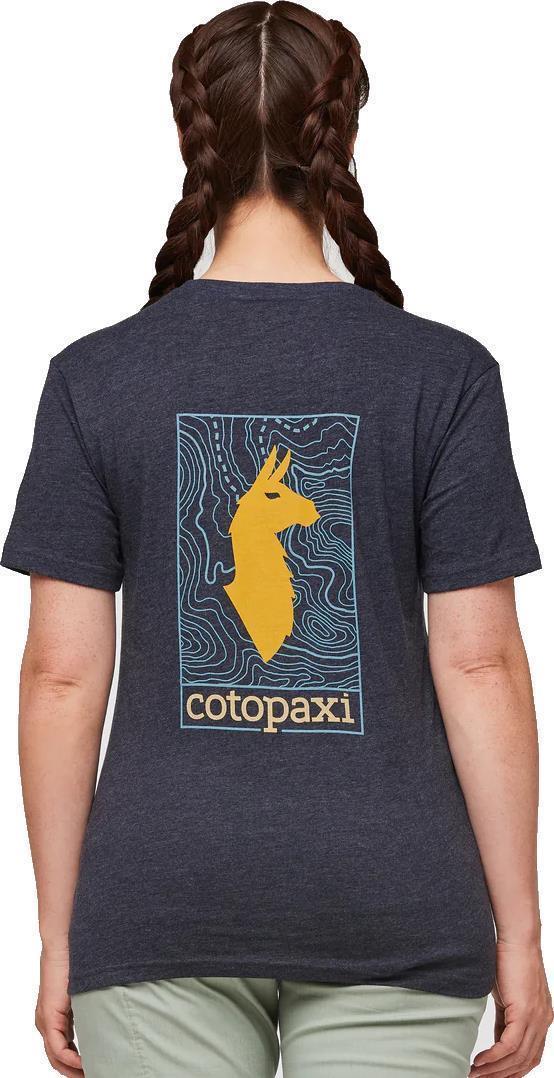 Llama Map Organic T-Shirt - Womens - Image 7