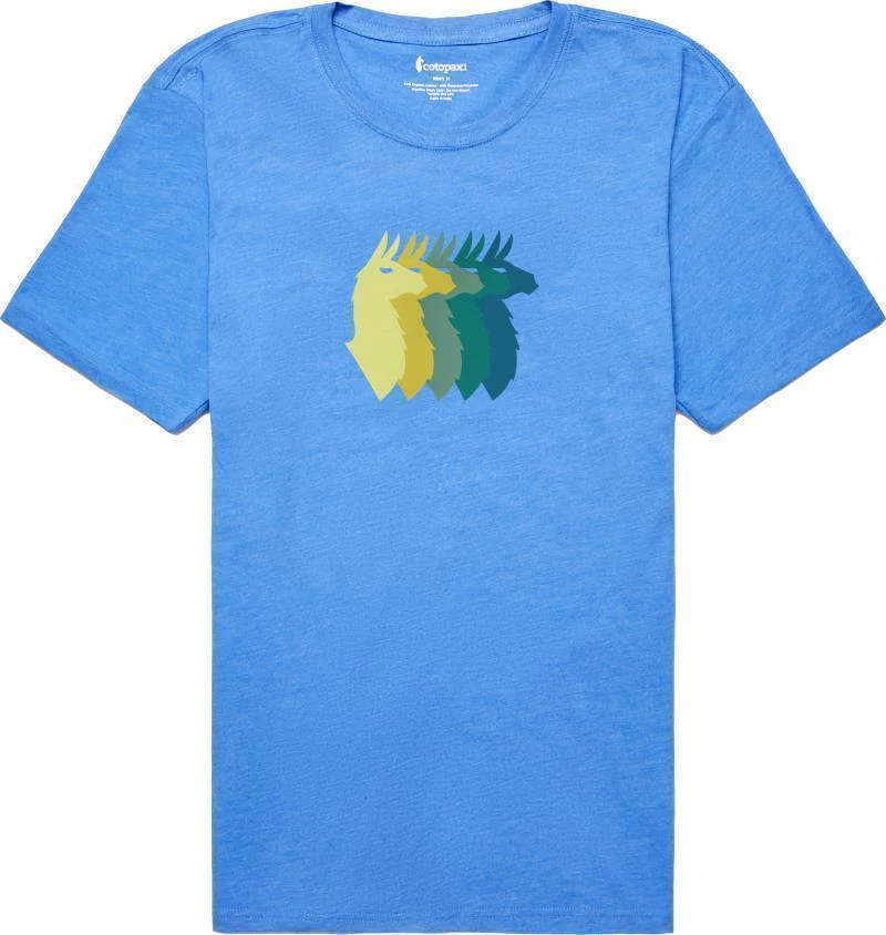 Llama Sequence Organic T-Shirt - Mens - Image 3