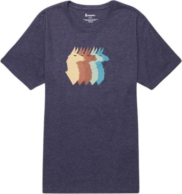 Llama Sequence Organic T-Shirt - Mens - Image 7