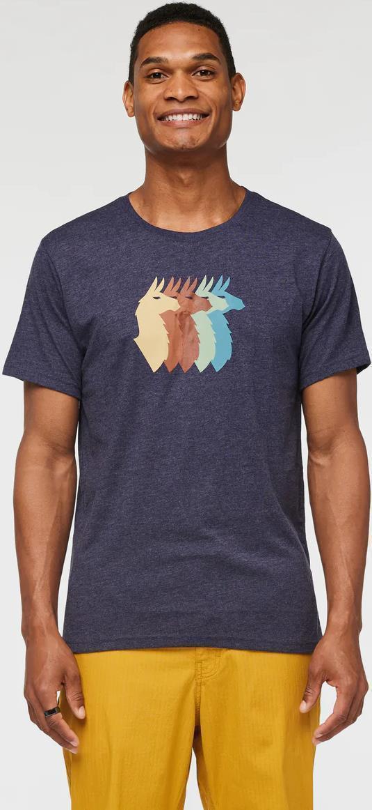 Llama Sequence Organic T-Shirt - Mens - Image 8