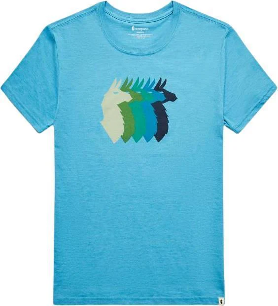 Llama Sequence Organic T-Shirt - Womens