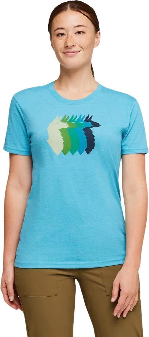 Llama Sequence Organic T-Shirt - Womens - Image 3