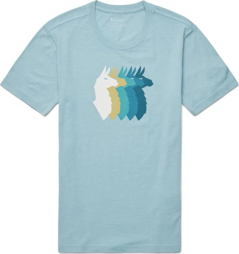 Llama Sequence Organic T-Shirt - Womens - Image 6