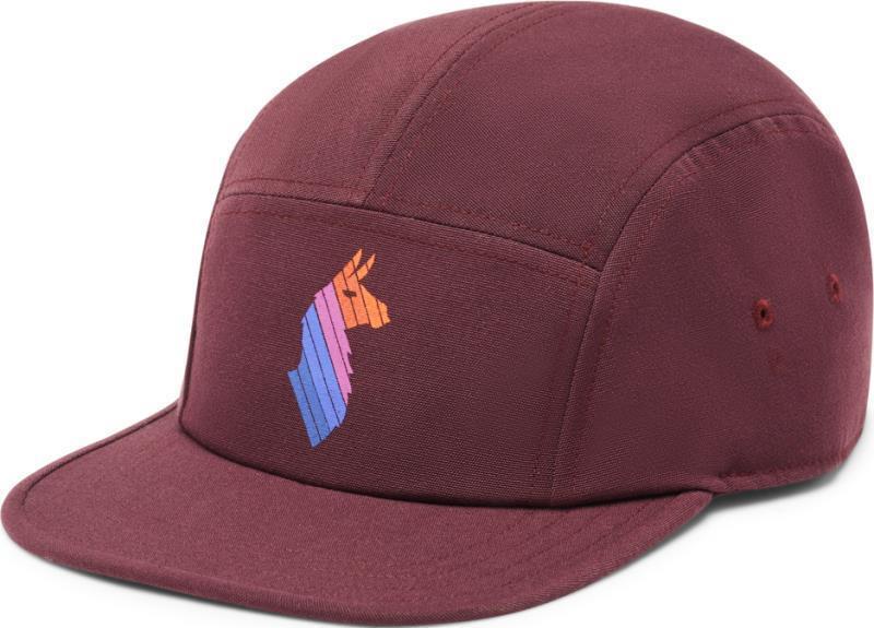 Llama Stripes 5 Panel Hat