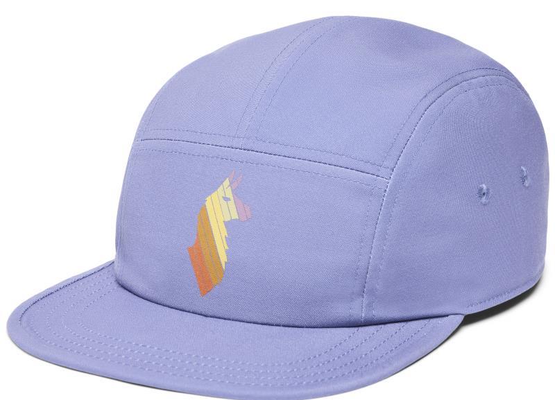 Llama Stripes 5 Panel Hat - Image 6