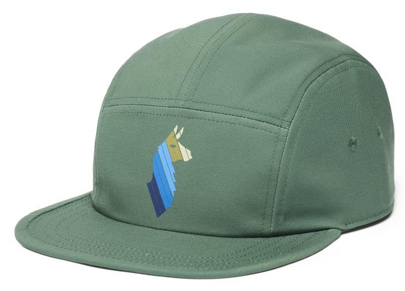 Llama Stripes 5 Panel Hat - Image 8