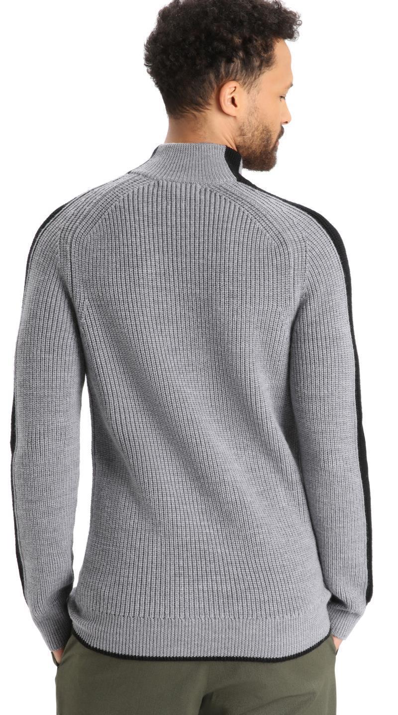Lodge LS Half Zip Sweater - Mens - Image 10