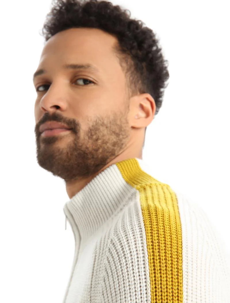 Lodge LS Half Zip Sweater - Mens - Image 6