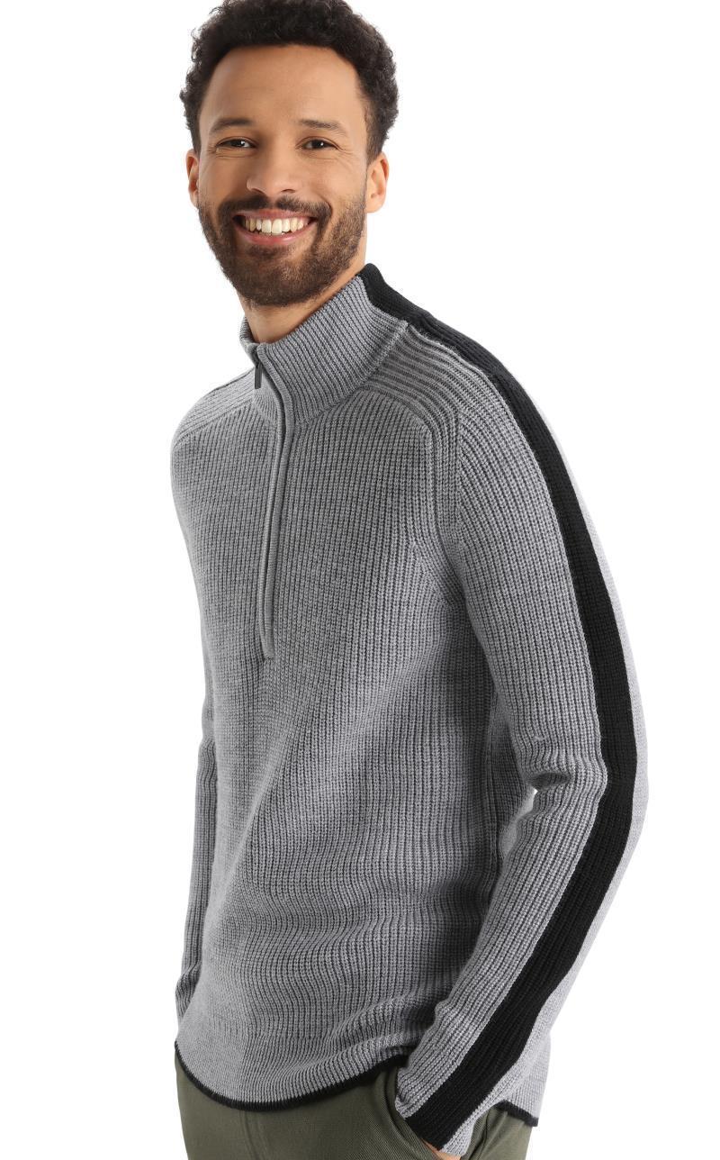 Lodge LS Half Zip Sweater - Mens - Image 9