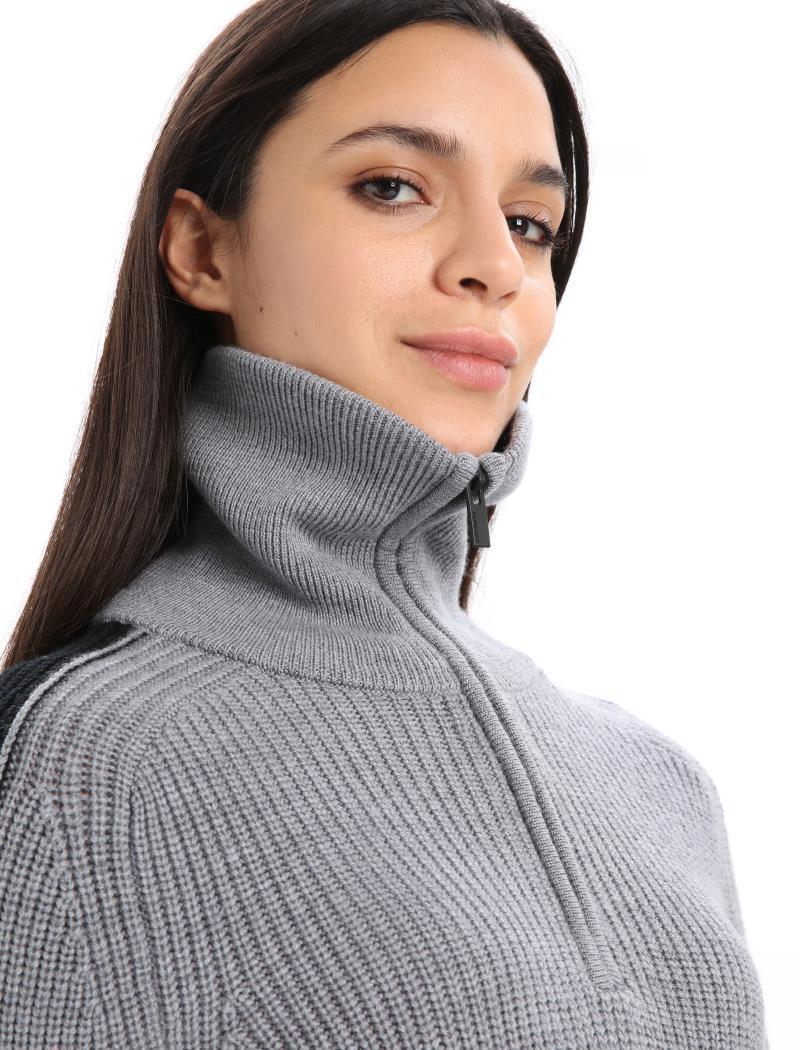 Lodge LS Half Zip Sweater - Womens - Image 11
