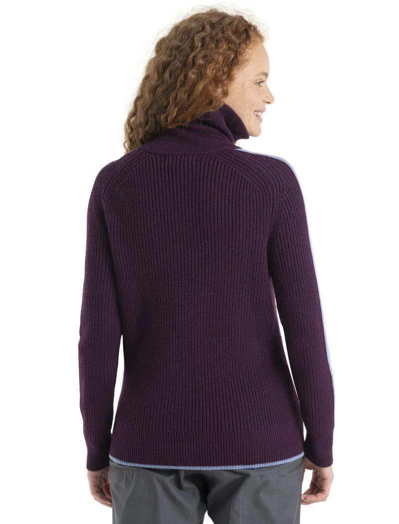 Lodge LS Half Zip Sweater - Womens - Image 15