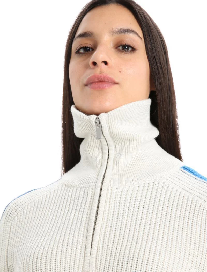 Lodge LS Half Zip Sweater - Womens - Image 5