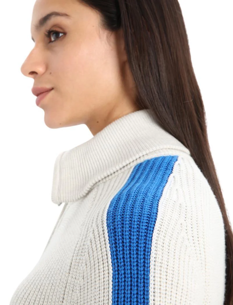 Lodge LS Half Zip Sweater - Womens - Image 6
