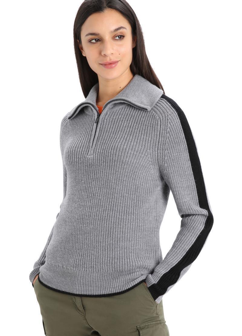 Lodge LS Half Zip Sweater - Womens - Image 9