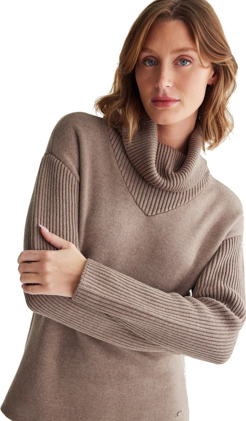 Luna Turtle Neck Sweater - Womens - Image 4