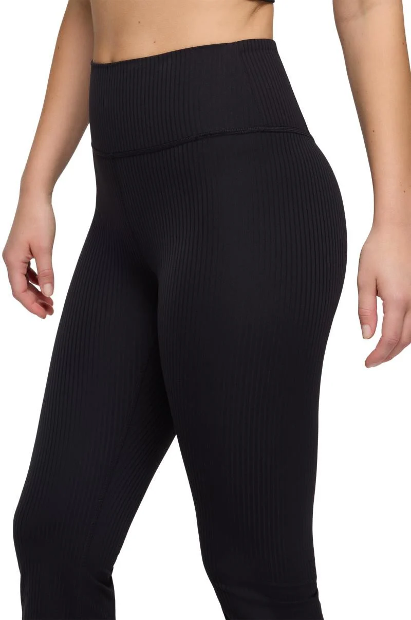 Luxara Rib Flare Crop, Reg - Womens - Image 3