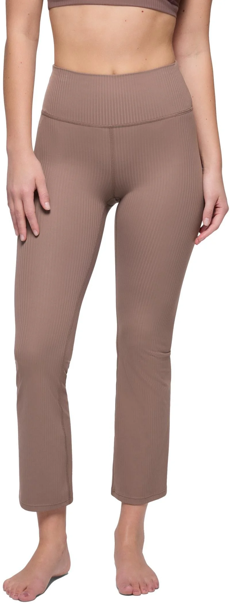 Luxara Rib Flare Crop, Reg - Womens - Image 5