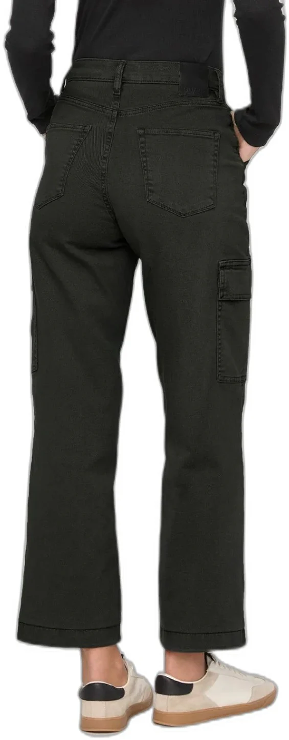 LuxTwill High-Rise Cargo Pants, 28" Inseam - Womens - Image 3