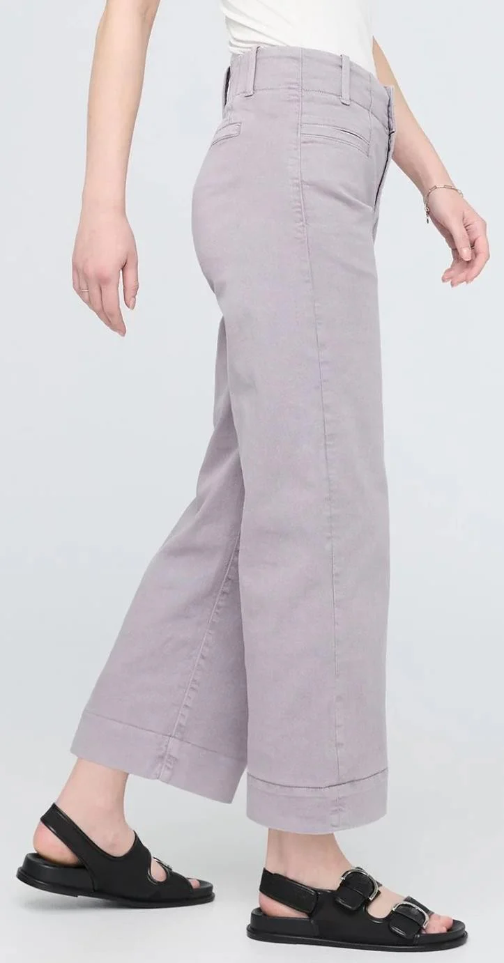 LuxTwill High-Rise Trousers, 30" Inseam - Womens - Image 2