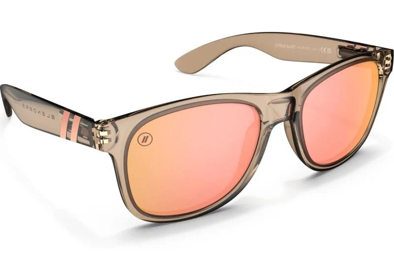 M Class X2 - Citrus Blast, Gloss Crystal Tan Frame, Polarized Champagne Mirror Lens - Image 2