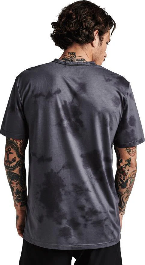 Mathis Tie Dye SS Knit - Mens - Image 4