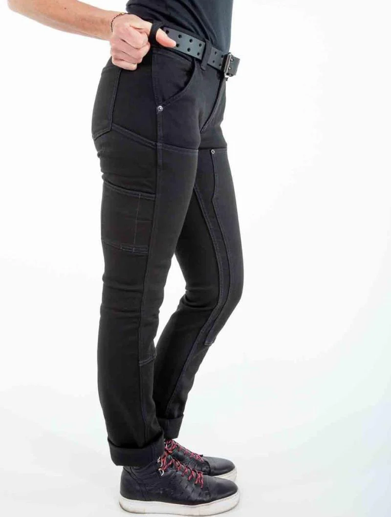Maven Slim Pants, No Fade Denim, 28" Inseam - Womens - Image 2