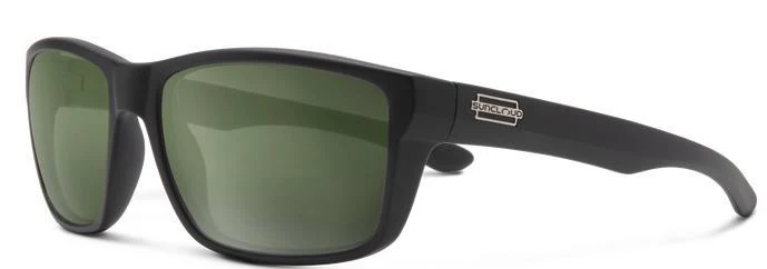 Mayor, Black Frame, Polarized Gray Green Lens