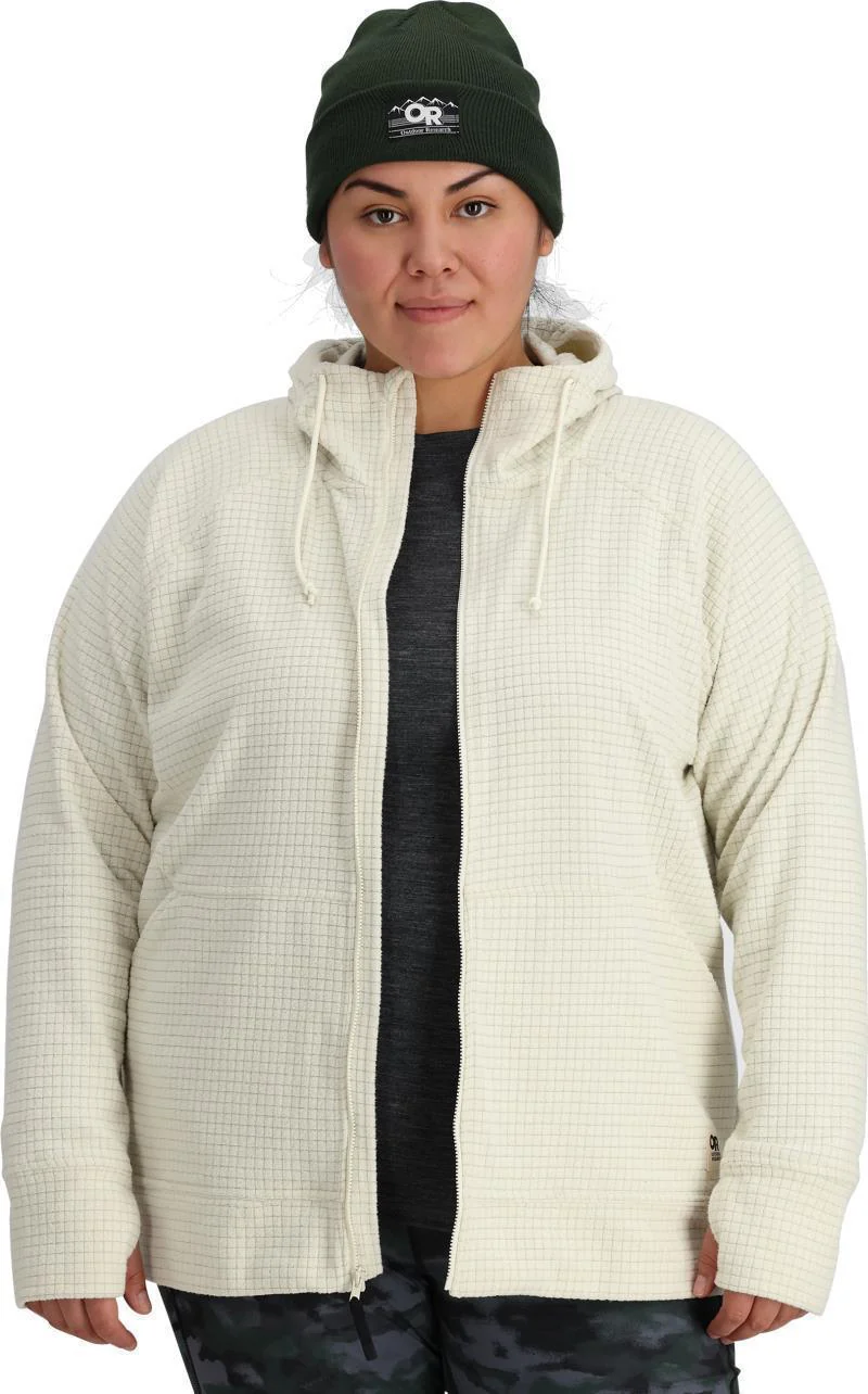Mega Trail Mix Fleece Full Zip Hoodie, Plus - Womens - Image 12