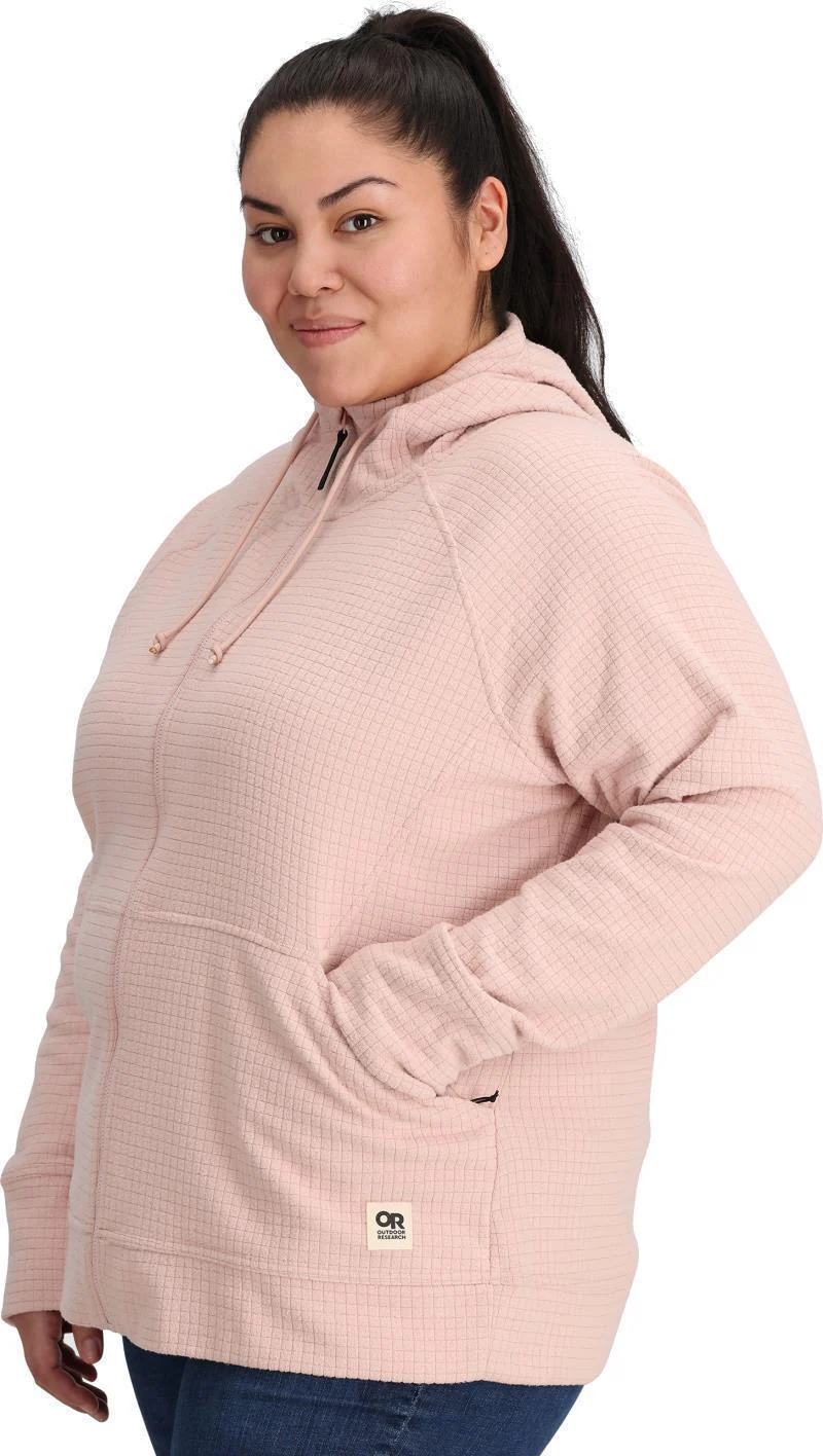 Mega Trail Mix Fleece Full Zip Hoodie, Plus - Womens - Image 4