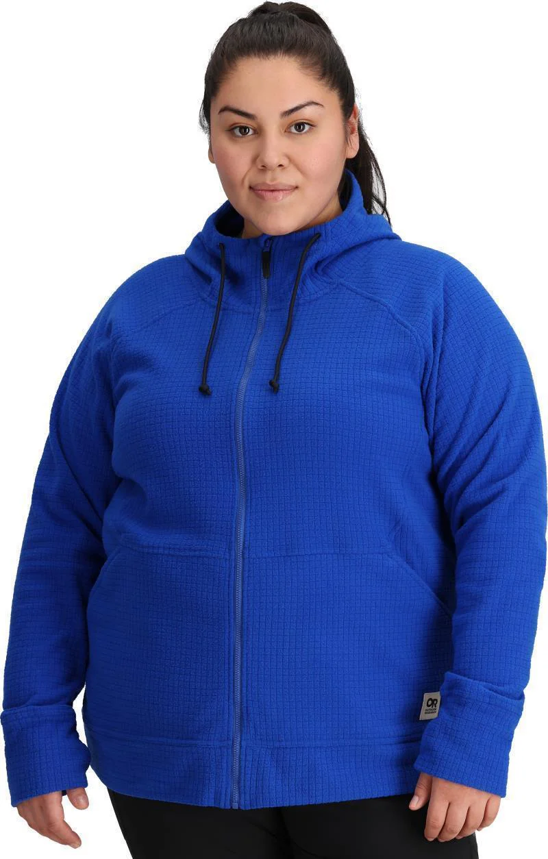 Mega Trail Mix Fleece Full Zip Hoodie, Plus - Womens - Image 6