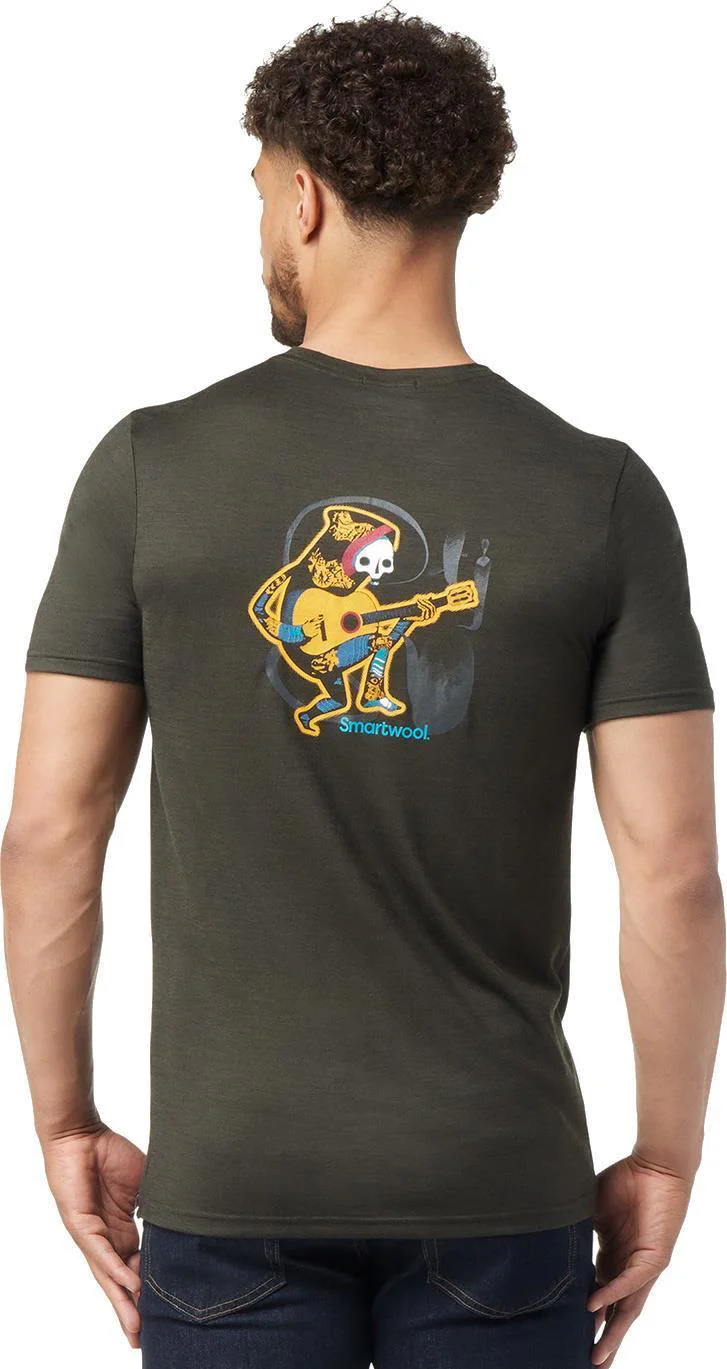 Memory Quilt SS Graphic Tee Guitar - Mens - Image 3
