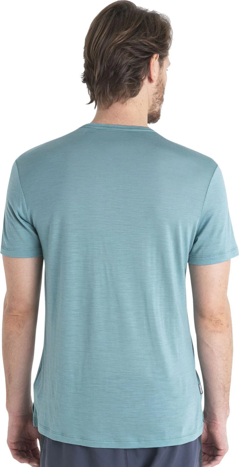 Merino Blend 125 Cool-Lite Sphere III SS Tee - Vision Grid - Mens - Image 4