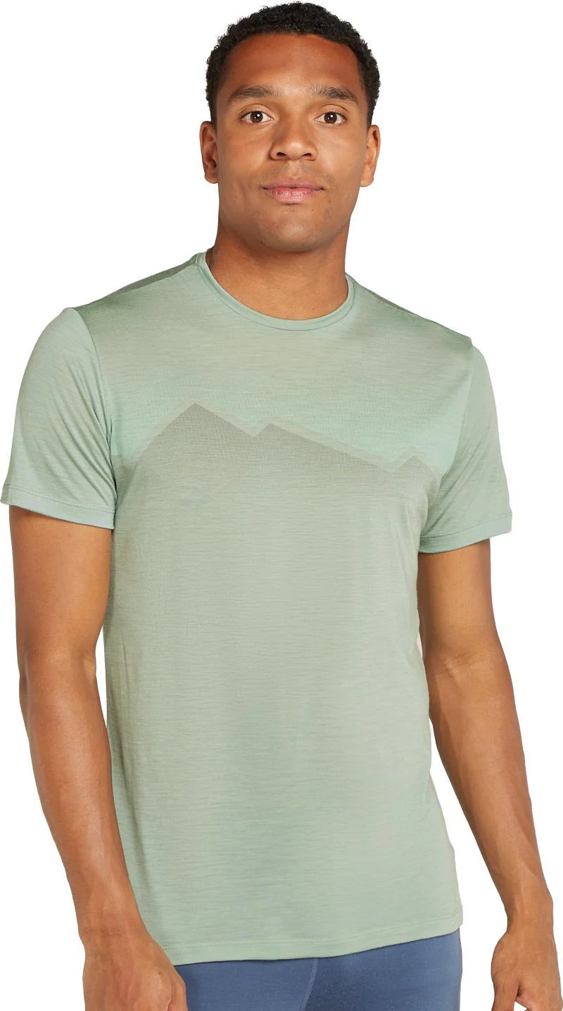 Merino Blend 125 Cool-Lite Sphere SS Tee - Radiant Peak - Mens - Image 2