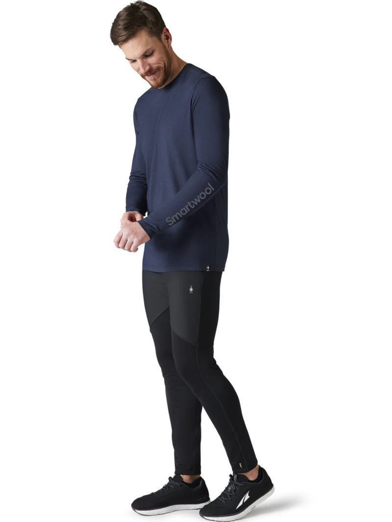 Merino (150) Logo LS Graphic Tee - Mens - Image 2