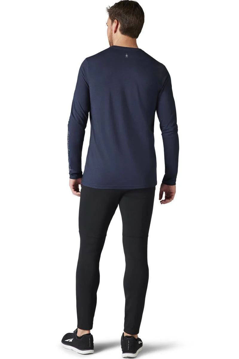 Merino (150) Logo LS Graphic Tee - Mens - Image 3