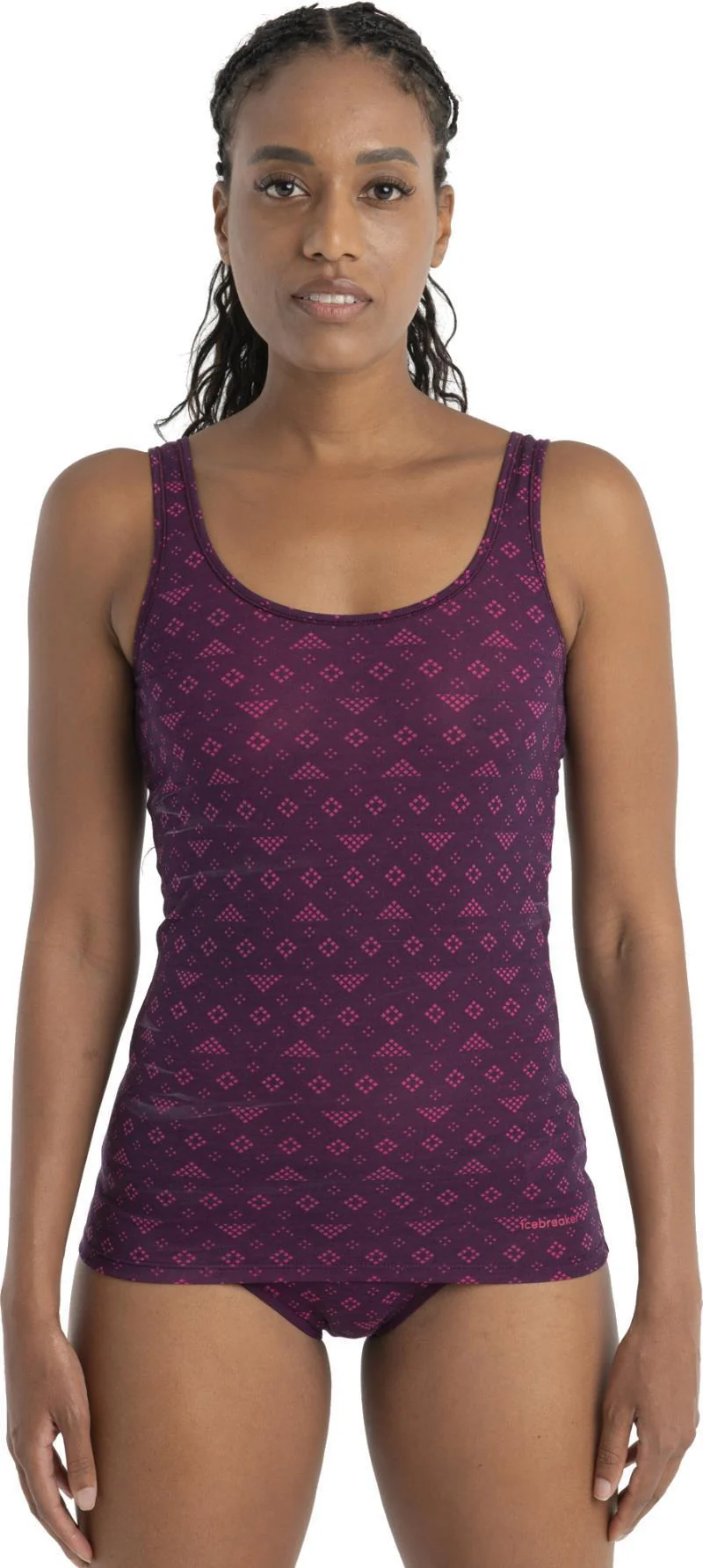 Merino 150 Siren Tank - First Snow - Womens - Image 2