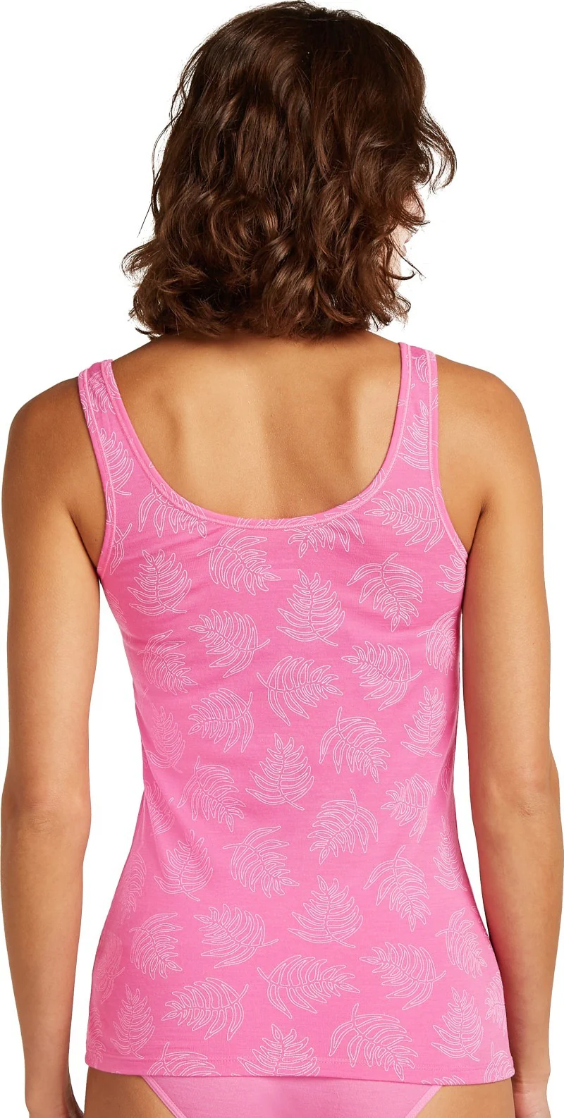 Merino 150 Siren Tank Fresh Ferns AOP - Womens - Image 6