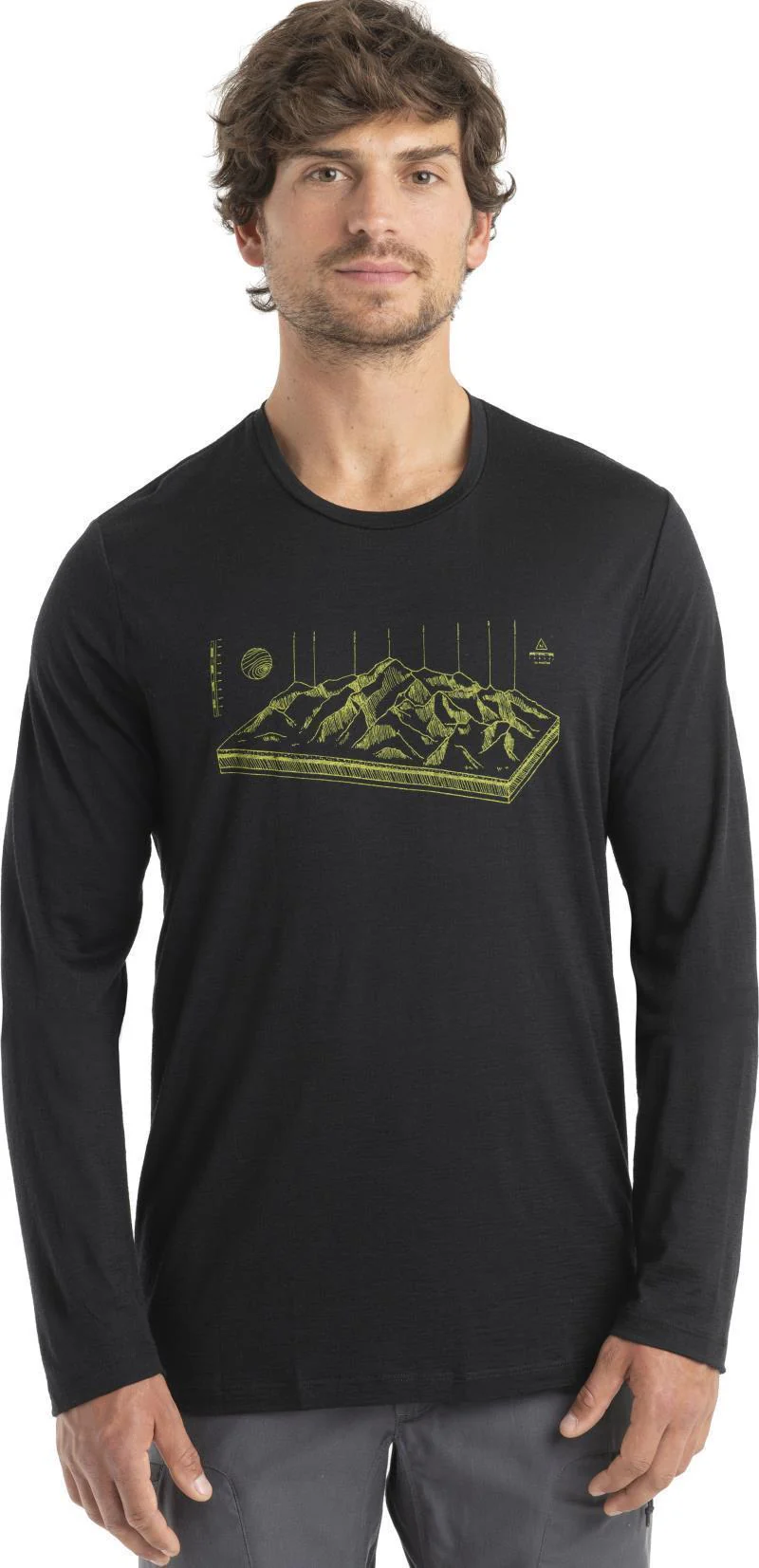 Merino 150 Tech Lite II LS Tee - Alps 3D - Mens - Image 3