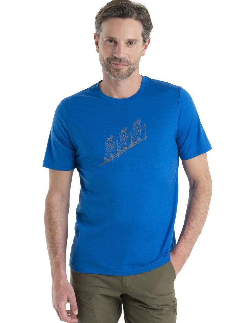 Merino 150 Tech Lite II SS Tee - Natural Ski Tour - Mens - Image 3