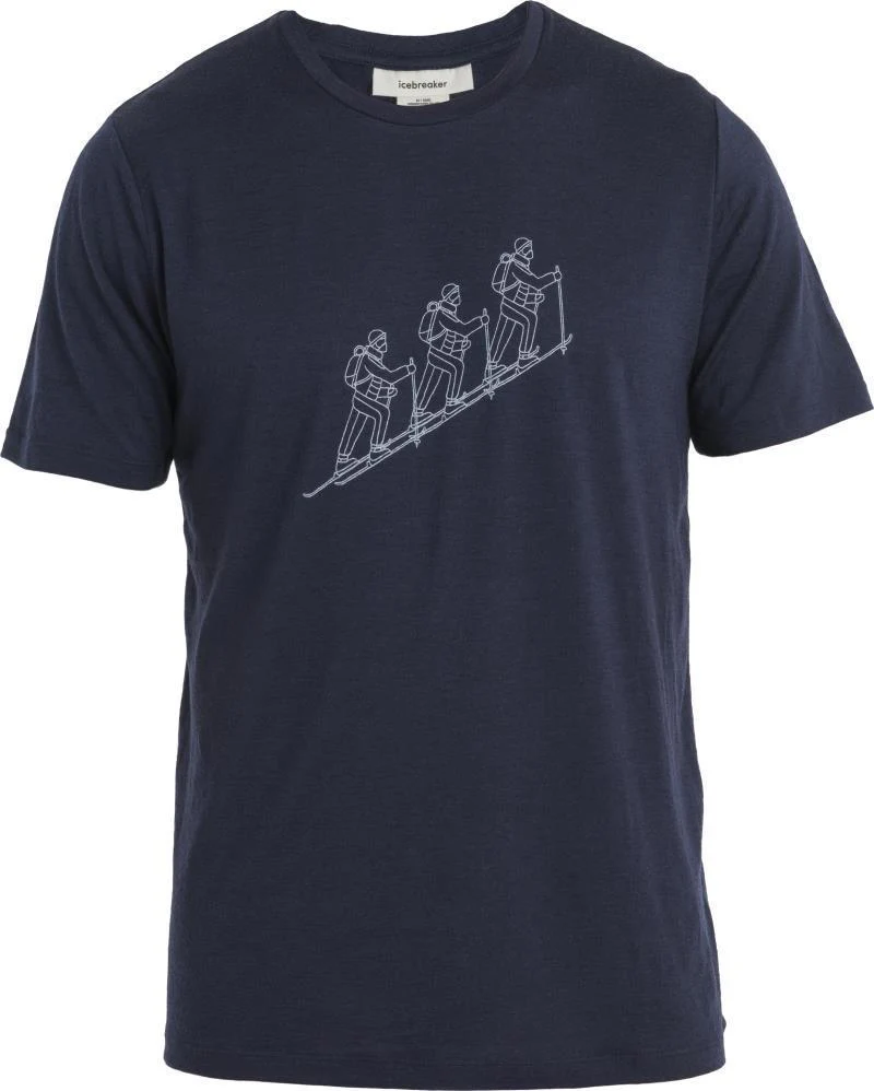 Merino 150 Tech Lite II SS Tee - Natural Ski Tour - Mens - Image 5